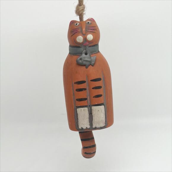 Lot of 3 Cat Hanging Christmas Tree Ornaments Bird Cage Photo Frame - Picture 3 of 5